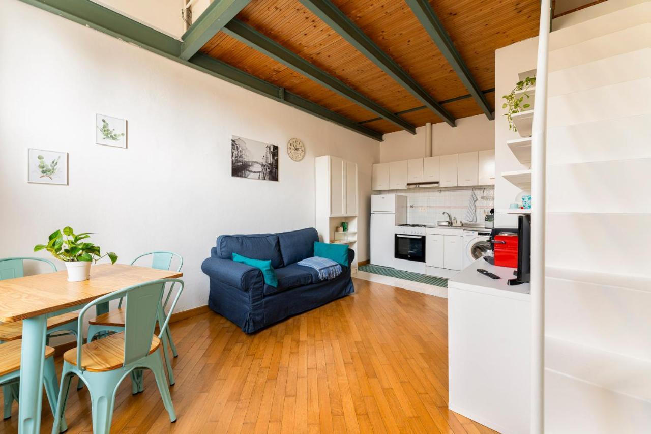 Loft Navigli Porta Genova Appartement Milaan Buitenkant foto